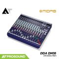 Midas DDA DM16 มิกเซอร์อนาล็อก 12 แชนแนล เสียบไมค์ได้ 12 ช่อง 2 Aux มอนิเตอร์ AT Prosound. 
