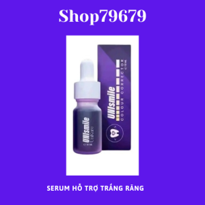 Serum Trắng Răng Unismile Hỗ Trợ Cải Thiện Vết Ố Vàng Unikare Dung Tích 10ml