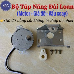 [HCM]Bộ Túp Năng Nhông Điện Đài Loan SX 220V Pát Giá Đỡ Sắt (Chống Chảy)