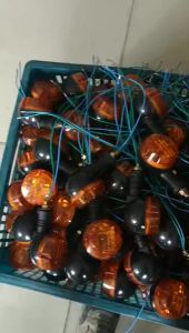 Phù hợp với xe máy Haojue Suzuki Prince GN125-2/ HJ125-8 Đèn xi nhan trước và sau #