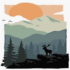 onecity.Landscape oil painting 20x20cm oil painting DIY acrylic painting set home wall decoration gift set