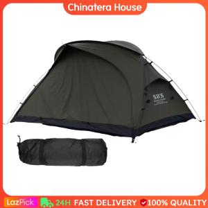 Outdoor Camping Tent with Mosquito Net Portable Double Tent Waterproof Camping Sleeping Tent for Outdoor Hiking