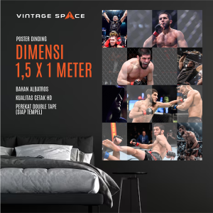 Wallpaper dinding MAKHACHEV / poster ufc/ wallpaper ufc