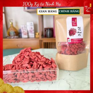 Kỷ tử Ninh Hạ Kỷ tử đỏ sấy khô Kỷ tử hữu cơ loại siêu VIP to 100g