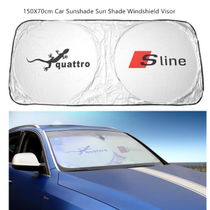 Car Front Rear Windshield Sunshade Dashboard Cover Visor Glass For Honda Insight Civic Accord Crv Fit Jazz Dio City HRV CRV Front Window Sun Shade Foldable Cover Universal Car Accessories