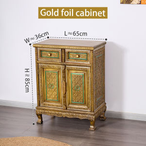 เฟอร์นิเจอร์สไตล์ไทยตู้โถงไม้เนื้อแข็งห้องนั่งเล่นตู้เก็บของตกแต่งตู้เก็บของสไตล์เอเชียตะวันออกเฉียงใต้ตู้เก็บของสปา