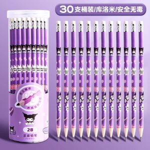 💜ดินสอ 2B ลาย Sanrio💜กล่อง 30 แท่ง!! (มีพร้อมส่ง)