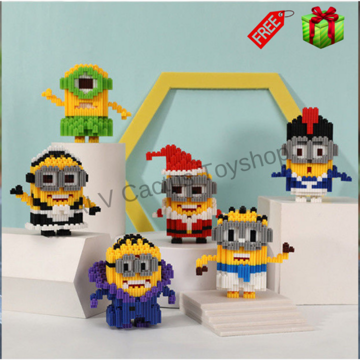 Coco And Bobo Pandas In Love LED Nano Building Blocks - Foto 9