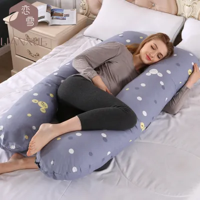 Maternity Pillow U shape Dismantled Pregnancy Pillow Pregnant Protection Pillow Contains Pillow Core