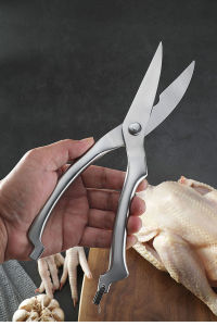 Kéo Cắt Xương Gà Tay Cầm Dài Đa Năng Cắt Vịt Cắt Cá Cắt Thịt Thép Không Rỉ HÀNG CAO CẤP Siêu BÉN BẾN
