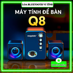 Loa Bluetooth Vi Tính Q8 Mogolala – Âm Thanh Siêu Bass Kết Nối Bluetooth Dành Cho Máy Tính Để Bàn