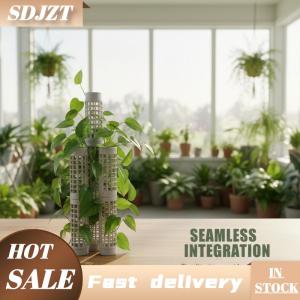 SDJZT 6 cái cột Rêu cây Nhựa đứng cây leo trong nhà người giám hộ Gia sư nồi rêu thanh cho cây tăng trưởng vườn hỗ trợ