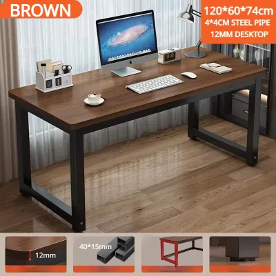 STON Computer Table Notebook Simple Modern Meja Komputer Student Study Office Desk Reinforced Writing Desk Meja Belajar 电脑桌/学习桌