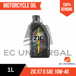SK ZIC X7 10W-40 Fully-Synthetic Engine Oil 1L 1 Liter Piece | EC Universal