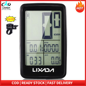 Lixada USB Rechargeable Bike Cycling Computer Tracker Bicycle Speedometer Odometer