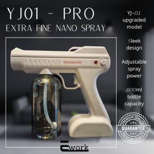 READY STOCK YJ01-PRO 800ml Adjustable Extra Fine Mist Nano Spray/Disinfection Spray/Mesin Penyembur/Pembasmi Kuman/Sanitizer Spray Machine/Nano Mist Spray USB