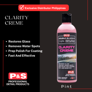 P&S Detail Products D-250P Clarity Crème Glass Polish - PINT