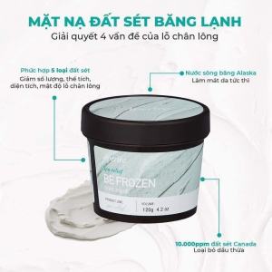 Mặt Nạ Đất Sét Băng Lạnh Thu Nhỏ Lỗ Chân Lông Và Điều Tiết Dầu Thừa Aperire Spa Relief Be Frozen Pore Mask 120g (XANH)