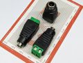 Jack nguồn DC 5.5x2.1mm - Cái nối dây (2c). 