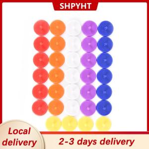 [COD] Ship within 24 hours 50X Plastic Golf Ball mark Position Markers Diameter 24mm Golf Accessories