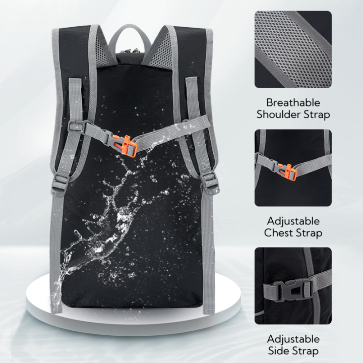 WATERFLY%20Hiking%20Foldable%20Daypack%20Backpack%2025L%20camping%20backpack%20Ultra%20Lightweight%20Packable%20Waterproof%20Outdoor%20Travel%20Day%20Pack%20for%20Woman%20Man%20-%20Image%204
