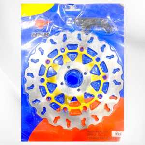 PIRINGAN DISC CAKRAM LEBAR RX KING NEW UKURAN 300MM PLUS BREKET STANDAR PNP RX KING NEW ISTANAMOTORR55