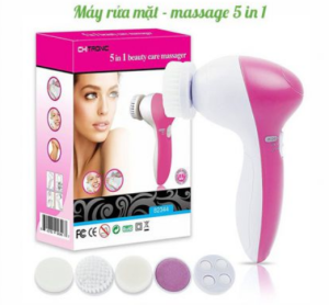 Máy Massage Cầm Tay KH720 4 Đầu 6 Chế Độ Fascial Tặng Kèm Các Đầu Thay Thế Và Dây Sạc Giúp Giảm Đau Mỏi Vai Gáy Giãn Cơ Sau Tập máy matxa cầm taymáy mát xa cầm tay máy massage toàn thân đa năng