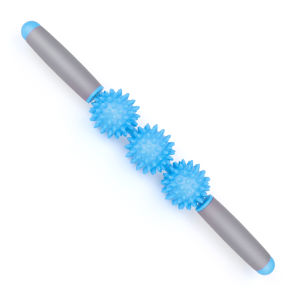 DECINIEE Yoga Muscle Roller Stick Massager for Fitness Relief Muscle Soreness Back Waist Arm Leg Foot Relax Tools with Point Spiky Ball
