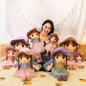 VERIDIAI Soft Sweetheart Doll Cartoon Cute Design Gril Plush Toy Stuffed Animal Dolls Rag Doll Style Girl Stuffed Toys Birthday Gift
