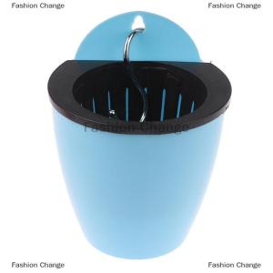 [COD] Fashion Change Gardening Flower Pots Creative Wall Lazy Flower Pots Plastic Flower Plate