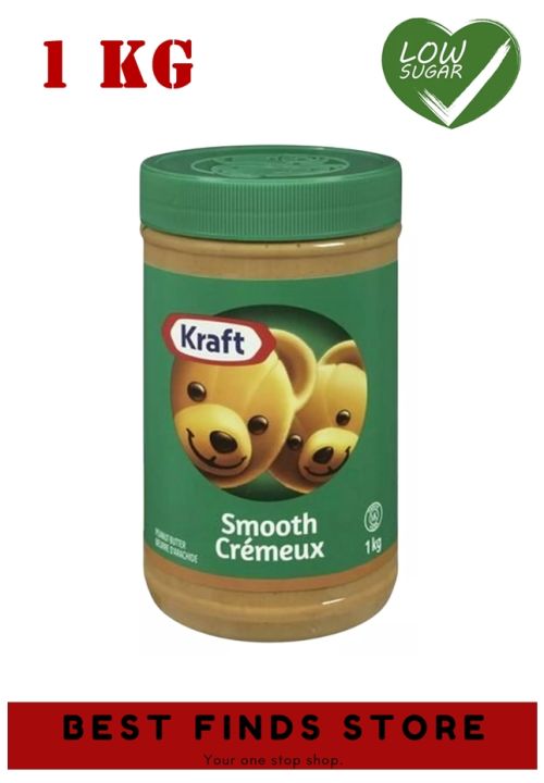 Kraft Peanut Butter Smooth, 1 Kg/35oz- CANADA FEB 2023