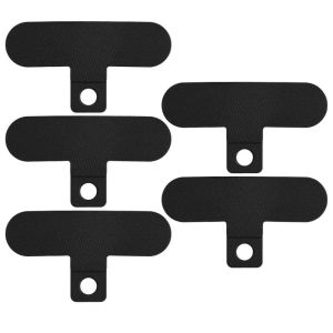 10-1ชิ้นแผ่นปะเก็นสายห้อยโทรศัพท์ TPU ทนทานอะไหล่โทรศัพท์อเนกประสงค์ยืดหยุ่นได้แผ่นสายห้อยสำหรับแขวนคลิปหนีบสาย