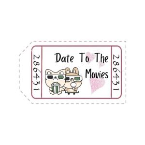 (25pcs) Love Coupons / Tiket Cinta / Dating Coupons / Dating Ideas / Tiket Date / Kupon Cinta / Kupon Dating / Souvenir / Hadiah Pacar / Hadiah Bestie / Gift / Hadiah Valentine