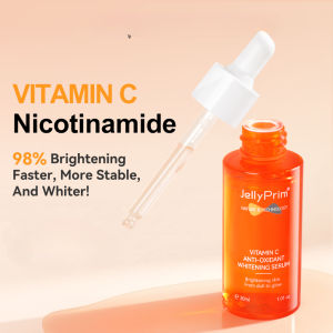 Vitamin C Moisturizer Serum for Face 3% Niacinamide Whitening Acne Scars Dark Spot Remover