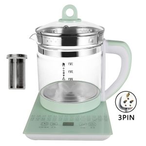 【SG STOCK】Electric Health Teapot 1.8L Multi-function Electric Kettle 24 Menus Thick Glass Kettle Boiling Water 養生壺 迷你
