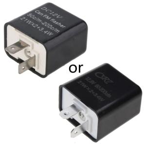 Xe máy 12V dẫn đèn nháy chuyển tín hiệu ngăn chặn nhấp nháy nhanh có thể điều chỉnh buzzer đèn nháy LED điện tử tiếp sức