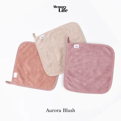 MemoryLife - Little Croffle Washcloth | Set Handuk Mini 3 Pcs | Handuk Kecil Wajah & Muka Anak