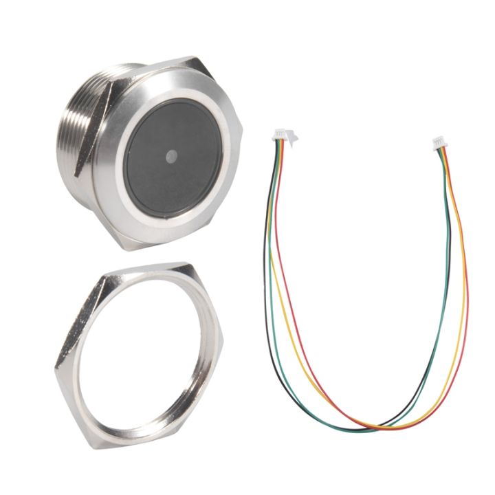 Scan Qr Code Indicator GM60 UART Stainless Steel Controlled Ring Indicator Light 1D/QR/2D Bar ...