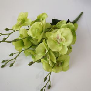 Artificial Flower Bunga Anggrek Latex Tebal Hias Dekorasi Rumah Pesta Kantor BG50