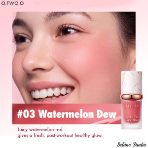 [SG Stock] O.TWO.O Liquid Blush Cheeky Flush Multi Use Liquid Blush Lightweight Natural Glow