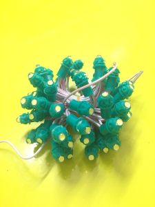 Led đúc F5 đế 9mm 12V ngoài trời đơn sắc dùng trang trí nhà quấn cây biển quảng cáo 1 bó 50 bóng led