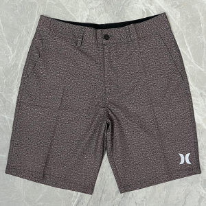 Hurley Mens Casual High-End Suit Pants   Golf Sports Knee Length Shorts   Water Repellent Elastic Waders