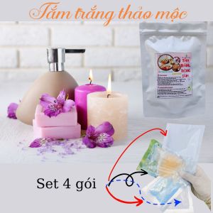 [ HOÀN TIỀN 15% ]  TẮM TRẮNG THẢO DƯỢC HỒNG  SÂM  LIỆU  PHÁP AN TOÀN VÀ NÂNG TÔNG DA HIỆU QUẢ