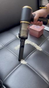 4 in 1 Mini Car Vacuum Cleaner Powerful Suction Portable Cordless Dust Remover for Car Home Use Blower & Inflator