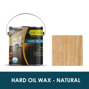 Protego Hard Oil Wax 4L an oil-based formula for interior woodwork is environmentally friendly.