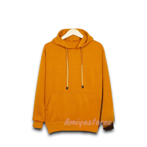 Hoodie Fleece Kapas Katun Pria Wanita Oversize Ukuran L/ XL/ 2XL/ 3XL