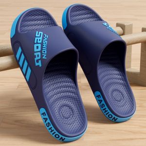 KSHU7 EVA Mens Slippers Home Bathroom Non-slip Sport Sandal Fashion Casual Flat Flip Flops Boys