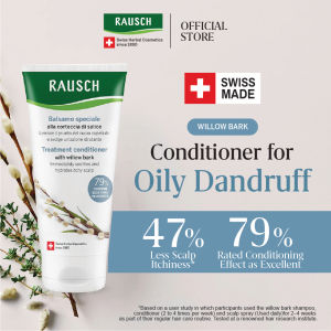 RAUSCH - Oily Dandruff and Itchy Scalp - Treatment Conditioner with Willow Bark 150 ml