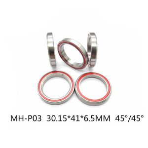 MARBLEX 2pcs 30.15x41x6.5mm Bicycle Headset Bearing MH-P03 Double Sealed Chrome Steel Bearings Smooth Z2 Noise Level Ball Bearing