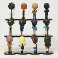 Hi Toy 12pcs/set Detective Conan Conan Edogawa Haibara Ai Kid Hattori Heiji Furuya Rei Akai Shuichi Cute Toys Figure Model Dolls. 